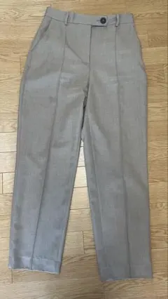 ZARA ハイウエスト　ハンサム　パンツ　ストレートパンツ