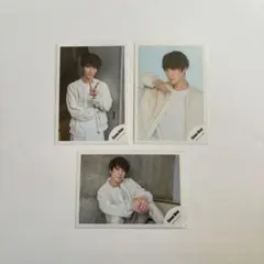 【 美品 】渡辺翔太 ( SnowMan ) 公式写真 3枚セット