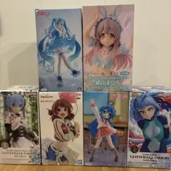 美少女フィギュア まとめ売り 7点セット - メルカリ
