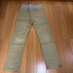 美品　MPS ベージュ ロングパンツ 110サイズ
