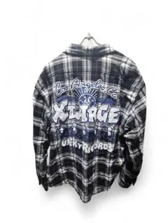 XLARGE チェック柄ネルシャツ Mサイズ