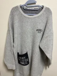 RODEO CROWNSグレー ニットセーター