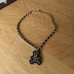 クマ型ペンダント ネックレス