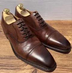 極美品] Berwick(バーウィック) ストレートチップ 5034 ブラウン