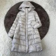 23区✨未使用級シレータフタ洗える2way ダウンコート　現行タグ　アイボリー