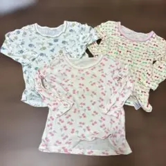 長袖シャツ 3枚セット 100センチ