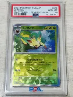 2026年最新】リーフィア マスターボール psa10の人気アイテム - メルカリ