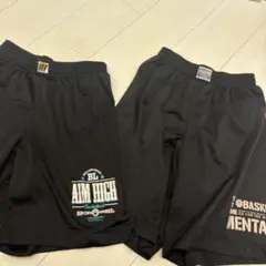 ボールライン バスケットボールパンツ ブラック