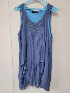 レディースチュニックノースリーブLLサイズ