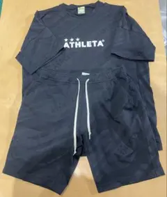 アスレタ サッカー フットサル 半袖 シャツ ジャガード スウェット ATHLE