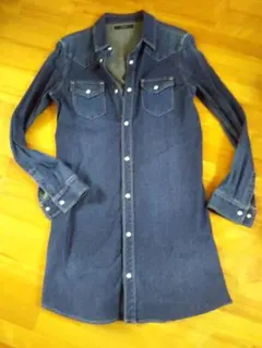 デニムブラウス