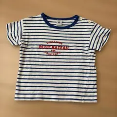 PETIT BATEAU ストライプ Tシャツ 80 24M