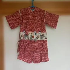 赤い甚平 120cm