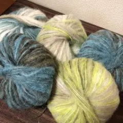 グラデーションアルパカヤーン5玉