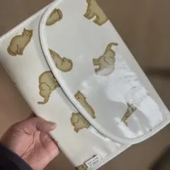新品 GELATO PIQUE 母子手帳ケース動物柄 縦16.0×横22.5cm