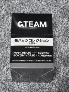 &TEAM 缶バッジコレクション 1BOX アニメイト限定