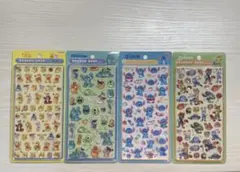 ディズニー ボンボンドロップシール 4種セット