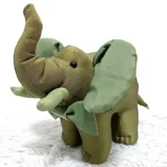 ジムトンプソン　象　シルク　ぬいぐるみ