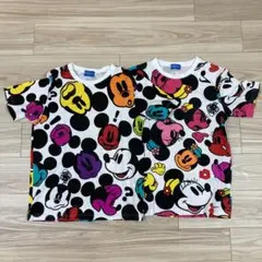 ミッキーマウス・ミニーマウス 半袖Tシャツ