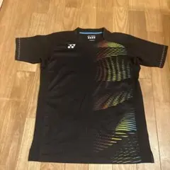 YONEX ヨネックス ゲームシャツ　ブラック 美品のサムネイル