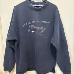 Tommy ダークグレー クルーネック トレーナー