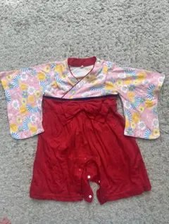 袴ロンパース　80センチ