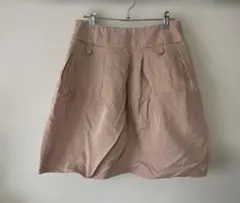 FOXEY シルク製　フレアスカート　薄ピンク　40