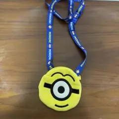 ミニオン ポーチ バナナ柄内装付き