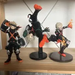 僕のヒーローアカデミア 爆豪勝己 フィギュア 3体セット