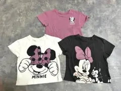 H&M ディズニー ミニー Tシャツ 3枚セットのサムネイル