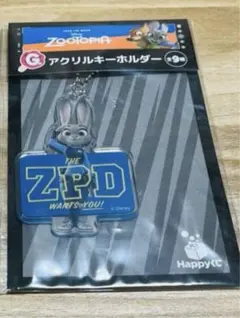 ズートピア　ジュディ　アクリルキーホルダー