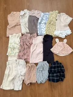 ベビー服 まとめ売り トップス ボトムス 帽子のサムネイル