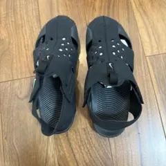 NIKE キッズ サンダル ブラック