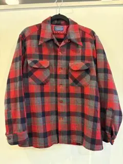 70's Pendleton ペンドルトン ボードシャツ オンブレ 良配色 - メルカリ