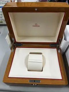 【新品未使用】 OMEGA オメガ時計用ウッドケース ボックスのみ