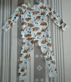 薄手長袖　キッズパジャマ120cm