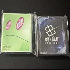 ガンダムカードゲーム スペースブラック / ハロ スリーブ セット