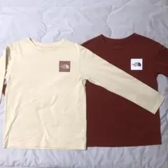 THE NORTH FACE 長袖Tシャツ 2色セット(150)