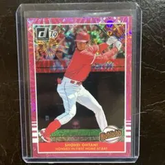 2019 Donruss 大谷翔平 PINK FIREWORK パラレルカード！