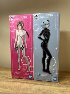 一番くじ エヴァ C賞 アヤナミレイ / D賞 真希波・マリ フィギュア