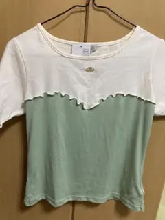 earth music&ecology フリルデザインTシャツ