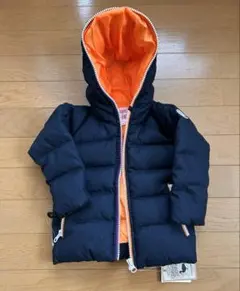 【新品】B:MING by BEAMS ダウンジャケット 90サイズ　ポーチ付