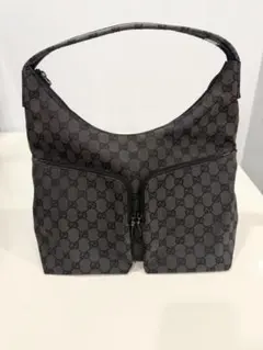 値下げ グッチ GGキャンバス ワンショルダーバッグ レザー パンチング 黒 楽天市場】【バッグ】GUCCI グッチ GGキャンバス ハンドバッグ