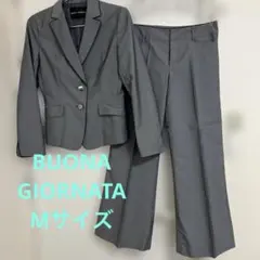 美品★パンツスーツ　グレー　Ｍ