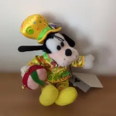 東京ディズニーランドのグーフィー ぬいぐるみバッジ