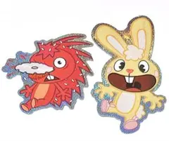 ハッピーツリーフレンズ ステッカー 2枚セット