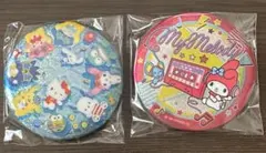 サンリオキャラクターズ キラキラBIG缶バッジ2 ④ ⑫ マイメロ 2点セット
