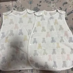 ベビースリーパー 2枚セット クマ柄　ジェラピケ