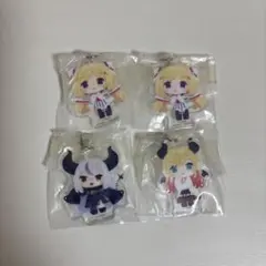 ホロライブ　ふらっとめじるしアクセサリー2 4個セット