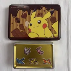 ポケモン ピカチュウ クッキー 空き缶 ポケセン ポケモンセンター